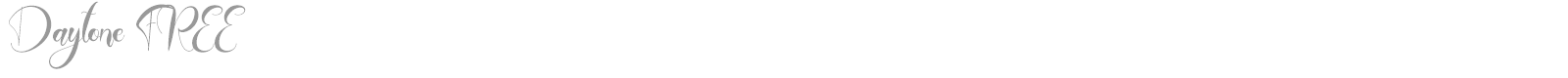 Daytone font preview
